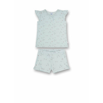 Sanetta- Mädchen-Schlafanzug kurz- Hellblau Shiny Dragonfly