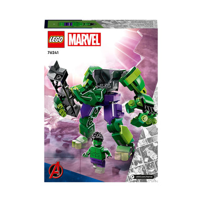 LEGO- 76241 Marvel Hulk Mech- Action-Figur