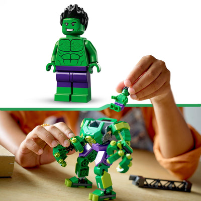 LEGO- 76241 Marvel Hulk Mech- Action-Figur