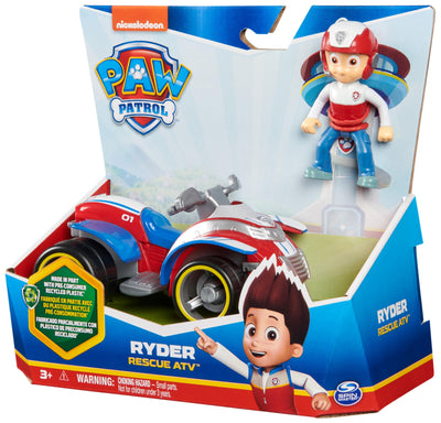 Paw Patrol- Rettungs-Quad- mit Ryder-Figur