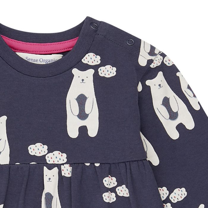 Bedruckte Babykleider Langarm - KidsConceptStore