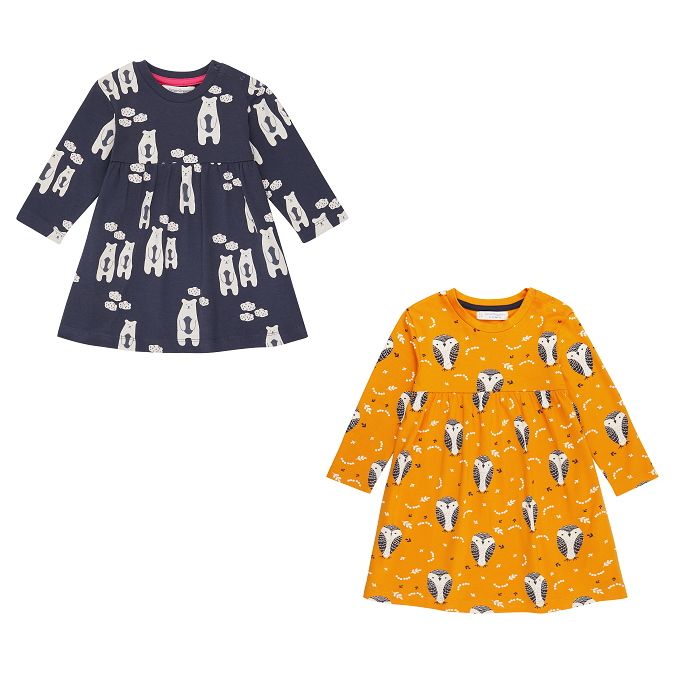 Bedruckte Babykleider Langarm - KidsConceptStore