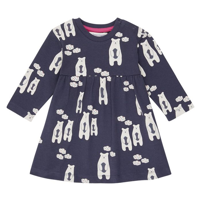 Bedruckte Babykleider Langarm - KidsConceptStore
