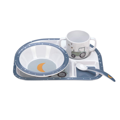 Lässig Kindergeschirr Set - Dish Set, Adventure Traktor - KidsConceptStore